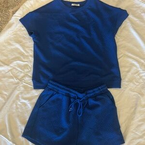 Two piece short outfit